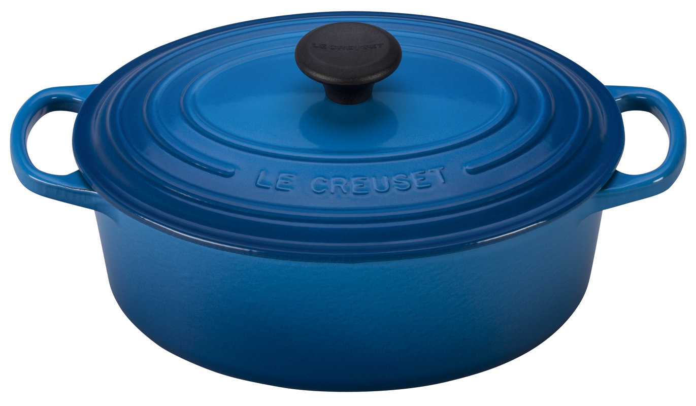 Le Creuset Enameled Cast Iron Signature Oval Dutch Oven & Reviews Wayfair